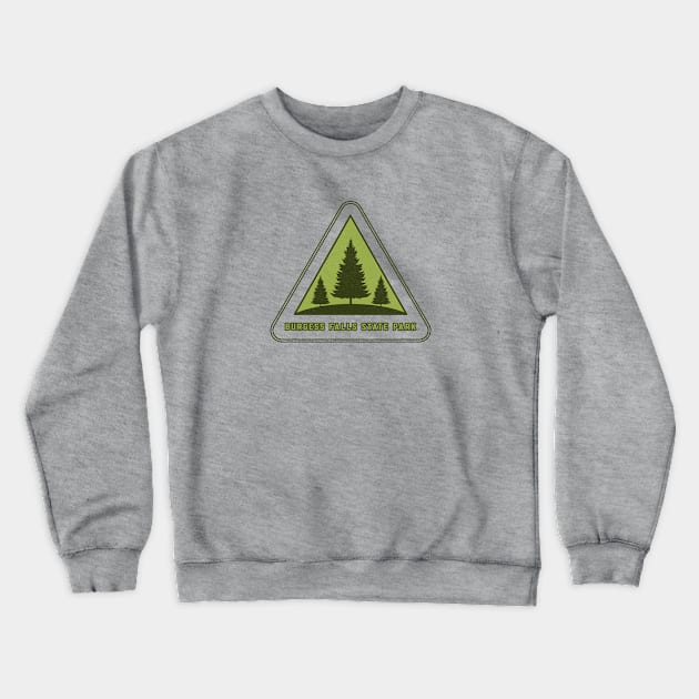 BURGESS FALLS STATE PARK Crewneck Sweatshirt by Cult Classics